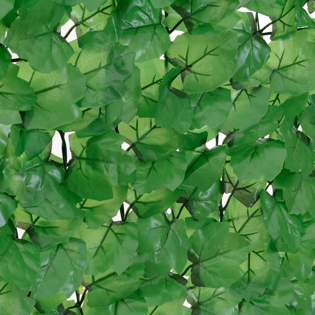 Siepe Artificiale Efeu con Foglie Sintetiche per Recinto Balcone Ringhiera Tappetino Verde 300x100 cm [neu.haus]