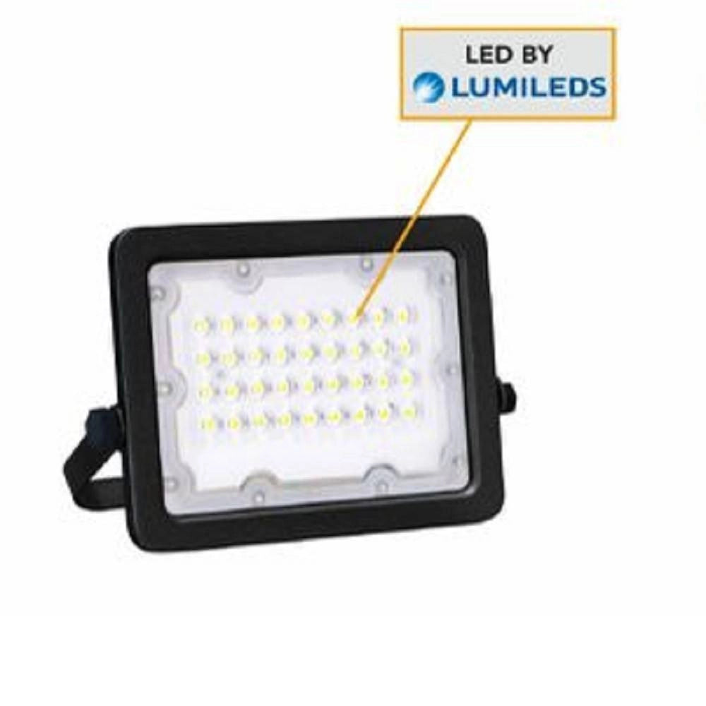 Trade Shop - Faro Faretto Led Proiettore Esterno Nero 30w Ip65 Luce 6500k 4000k 3000k Fs30w-n -