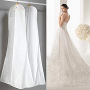 Due accessori per proteggere la fine di 180 cm per abiti da sposa, abiti da sera o lunghe giacche, proteggono ogni capo di abbigliamento prezioso contro la polvere.