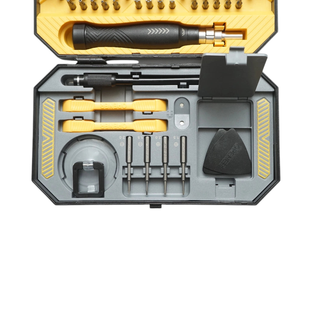 Set di cacciaviti di precisione con punte Torx, esagonali e a croce per elettronica, 145 pezzi, acciaio Cr-V
