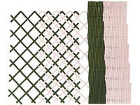 tralicci in plastica per rampicanti - colore bianco - mt.3x1 cod:ferx.fer70164