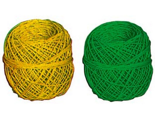 legaccio in gomitolo - ø mm.6 colore verde, confezionati in rete cod:ferx.fer422017