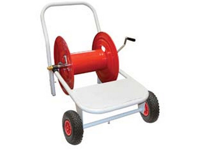 avvolgitubo alta pressione con portapompe mt.200 - capacit? mt.200 di tubo ? esterno mm.10 cod:ferx.fer74599