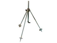 supporto treppiede regolabile portairrigatore - m 1"1/4 regol. cm.100/170 h. - att. tubi mm.30 cod:ferx.fer74575