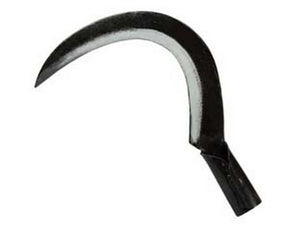 roncola mezza luna - lama mm.390 cod:ferx.fer23283