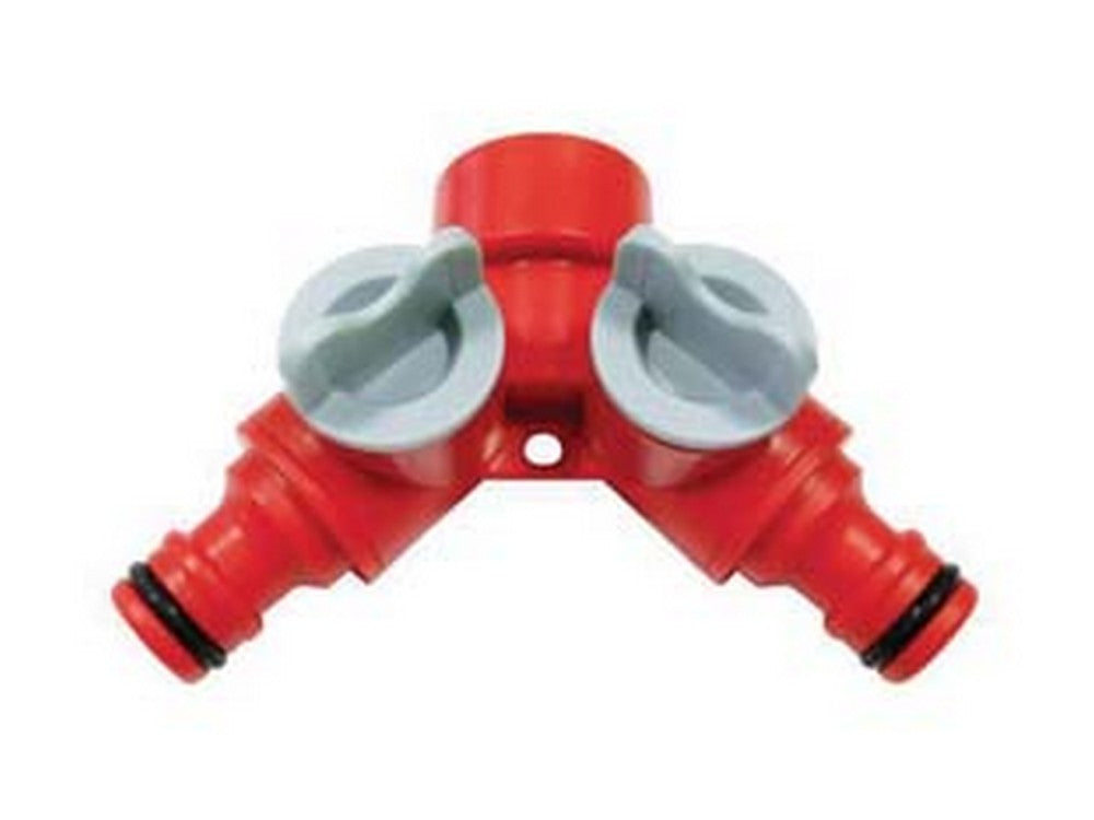 3blister presa rubinetto duplice con innesti rapidi - blister (2006)  cod:ferx.fer59206