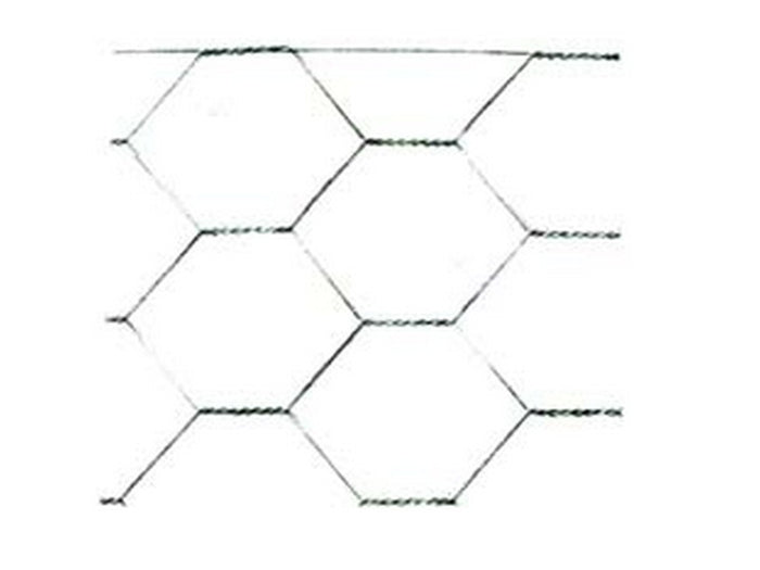 rete tripla torsione zincata dopo tessitura maglia 25/3 spessore filo  cod:ferx.fer170505