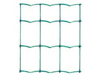 rete elettrosaldata plastificata verde ondulata "novaplax" - filo ø mm.2,2  cod:ferx.fer240291