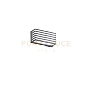APPLIQUE BIEMISSIONE LED DUKROT ANTRACITE 12W 1440LM CCT 3000K / 4000K IP54 CCT 22X8X11CM