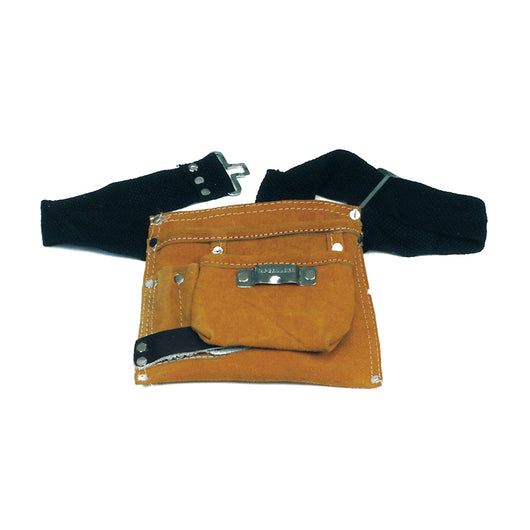 Borsa porta attrezzi in cuoio