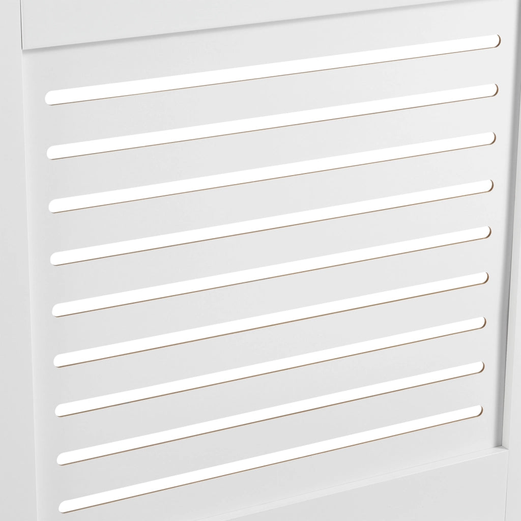 Copritermosifone Charleston Mobile Copri Radiatore Larghezza 112 cm - Bianco [en.casa]