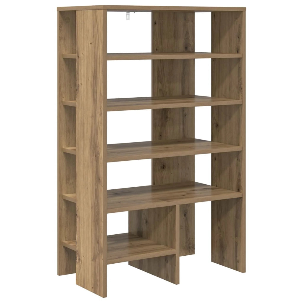 Mobile per scarpe 2 pcs Rovere artigianale Legno multistrato 8000387