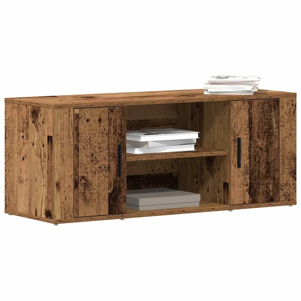 Mobile TV-Credenza per TV-Console TV Legno vecchio 100 x 35 x 40 cm Legno multistrato 109946
