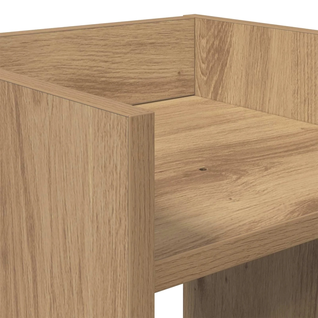 Supporto per piante Rovere Artigianale 30 x 30 x 100 cm 899576