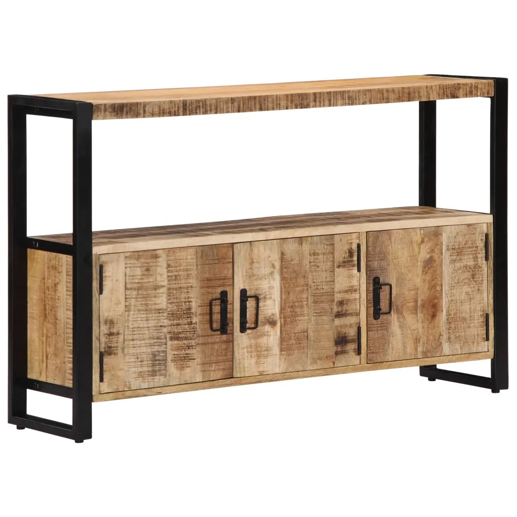 Armadietto 120x30x75 cm in Legno Massello di Mango 247923