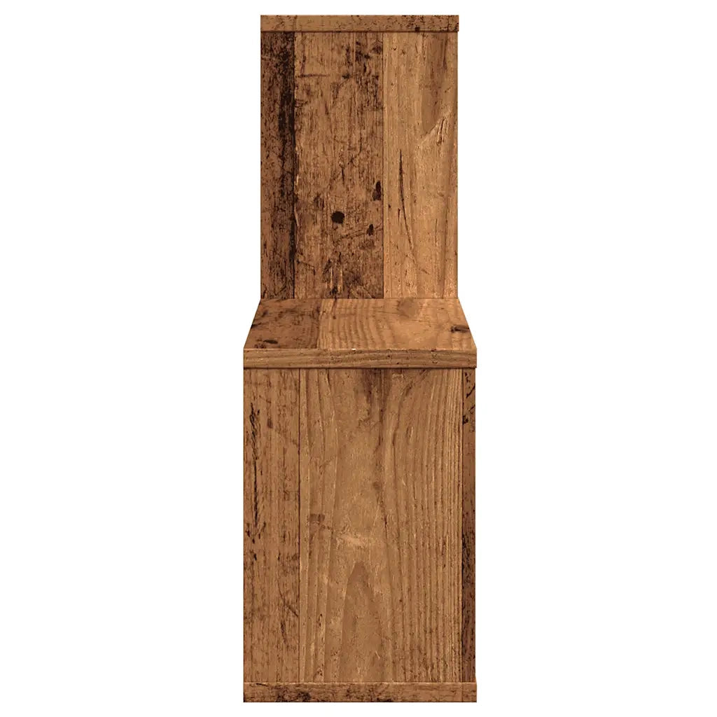Scaffale a Parete Legno Vecchio 100x18x53 cm in Truciolato 856592