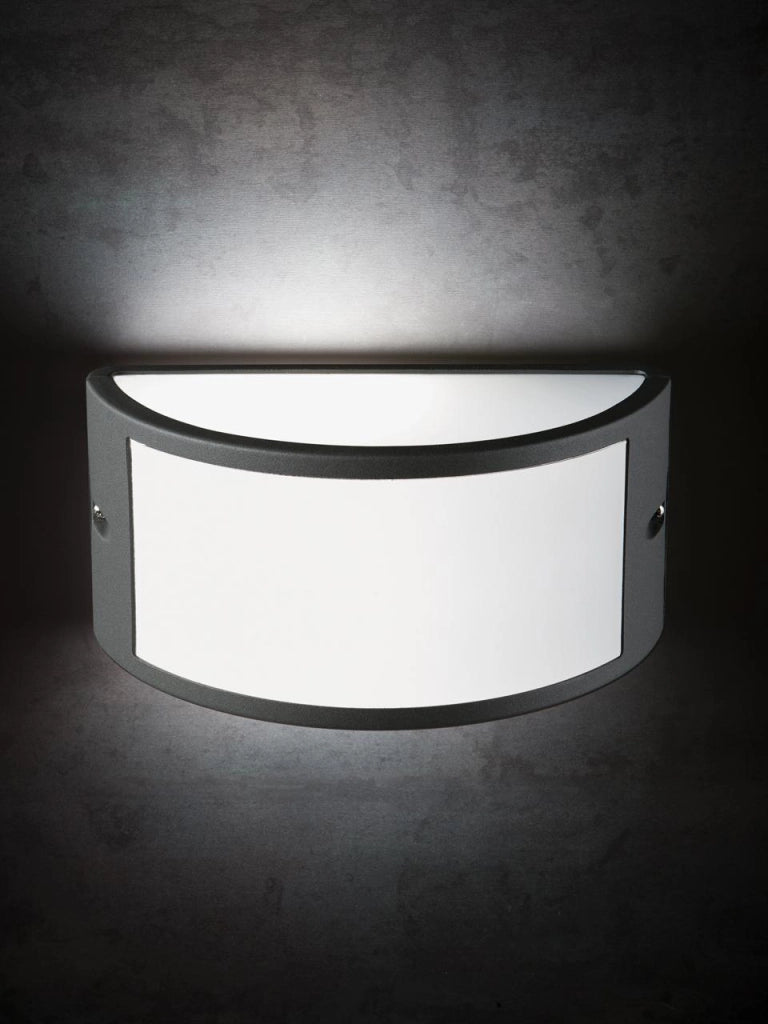 APPLIQUE 'UMBE' 60 W - cm 25 x 12 x 13 corten  - SOVIL