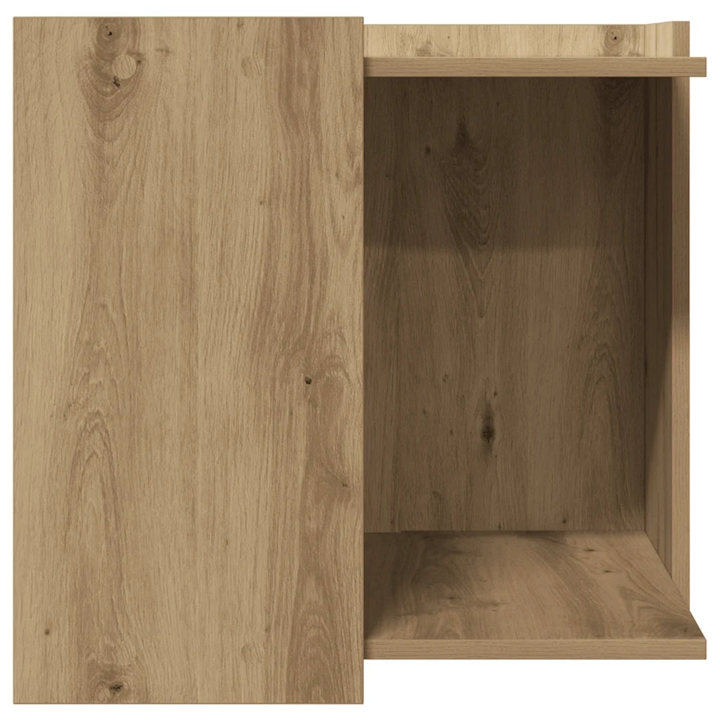 Recinto Lettiera Rovere Artigianale 53x53x51 cm in Truciolato 857759