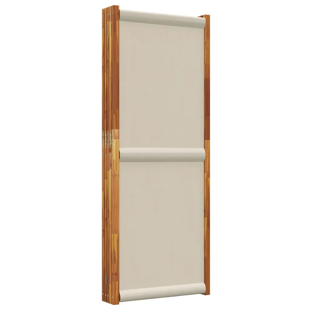 Divisorio a 5 Pannelli Grigio Chiaro 350x180 cm 4003357