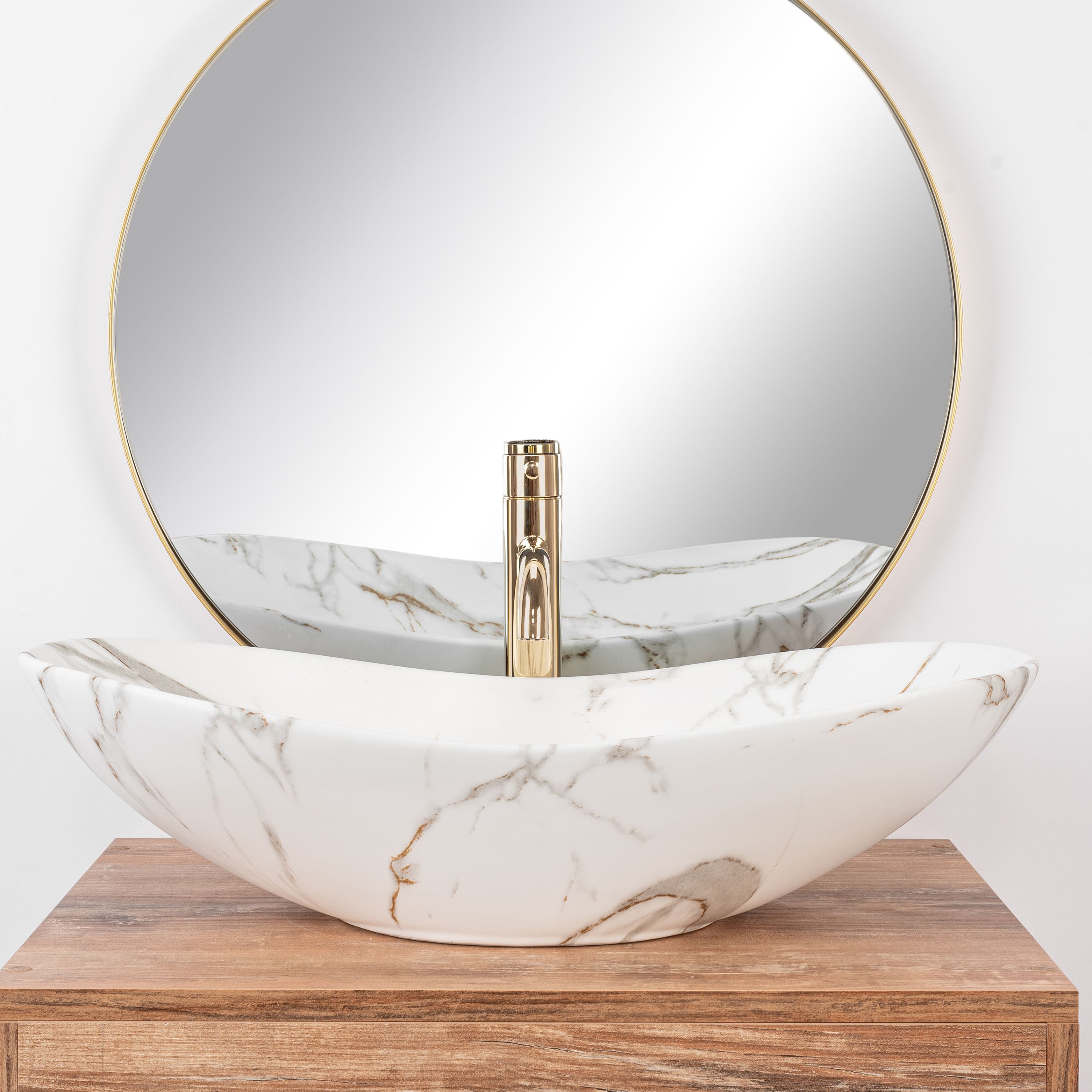 Lavabo Da Appoggio Rea Royal Lava Mat