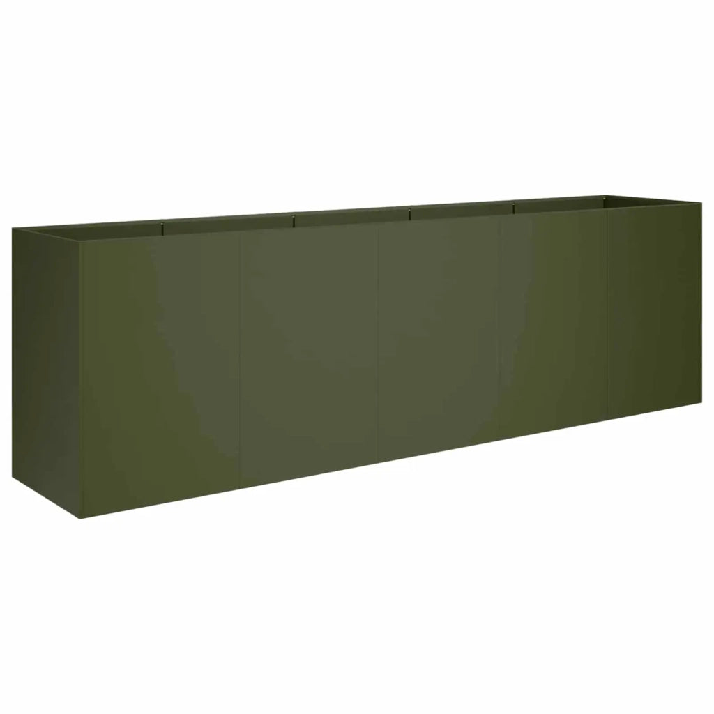 Vaso da giardino Verde Oliva 200 x 40 x 60 cm 8005900
