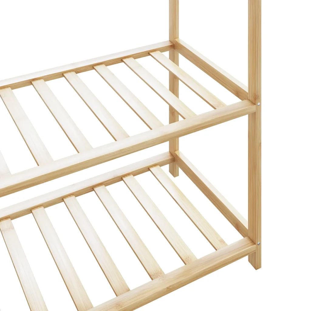Appendiabiti con Ripiani 110x40x175 cm in Bamb¨´ CFW6552933