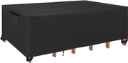 Copertura impermeabile per tavolo da giardino 210 x 132 x 73 cm - Set di mobili per giardino prato - Utilizzo per giardino posteriore