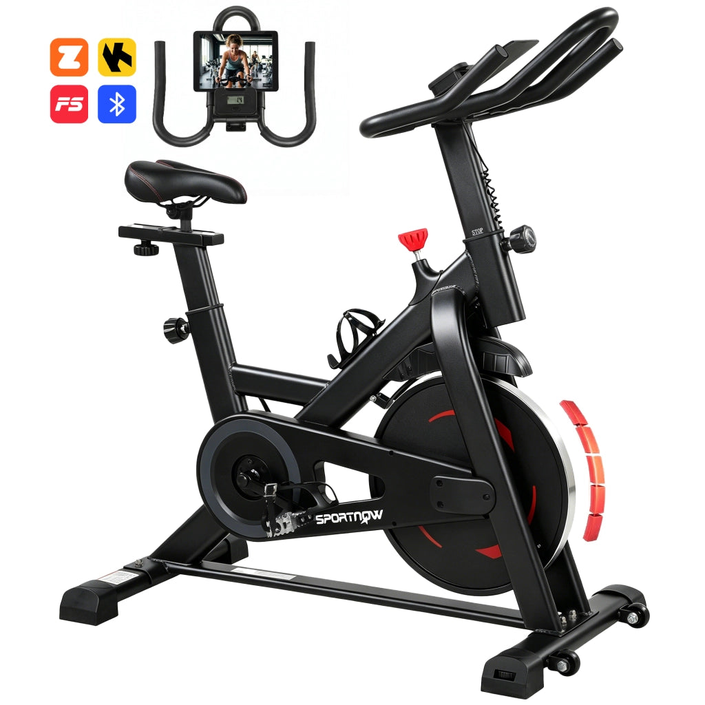 Ciclismo da Interno Silenzioso ¨C zephmum ¨C Nero 111.5x52.5x114.5cm