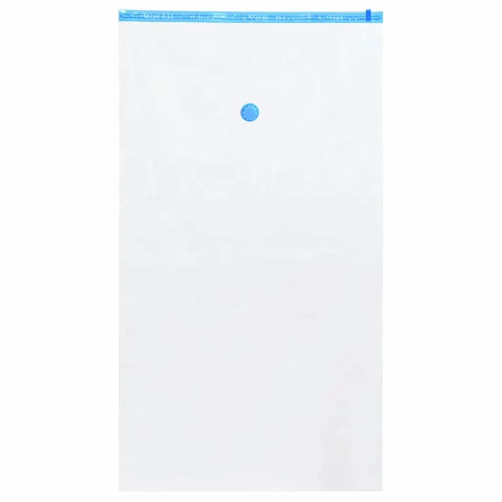 Sacchetti per Stoccaggio 5 pz Trasparente e Blu 120 x 70 cm CFW2204802