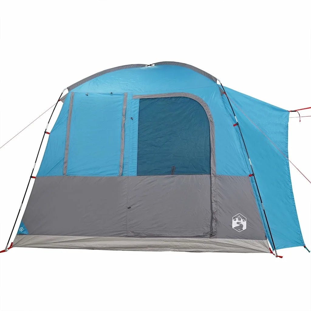 Tenda da Campeggio da Auto per 4 Persone Blu Impermeabile