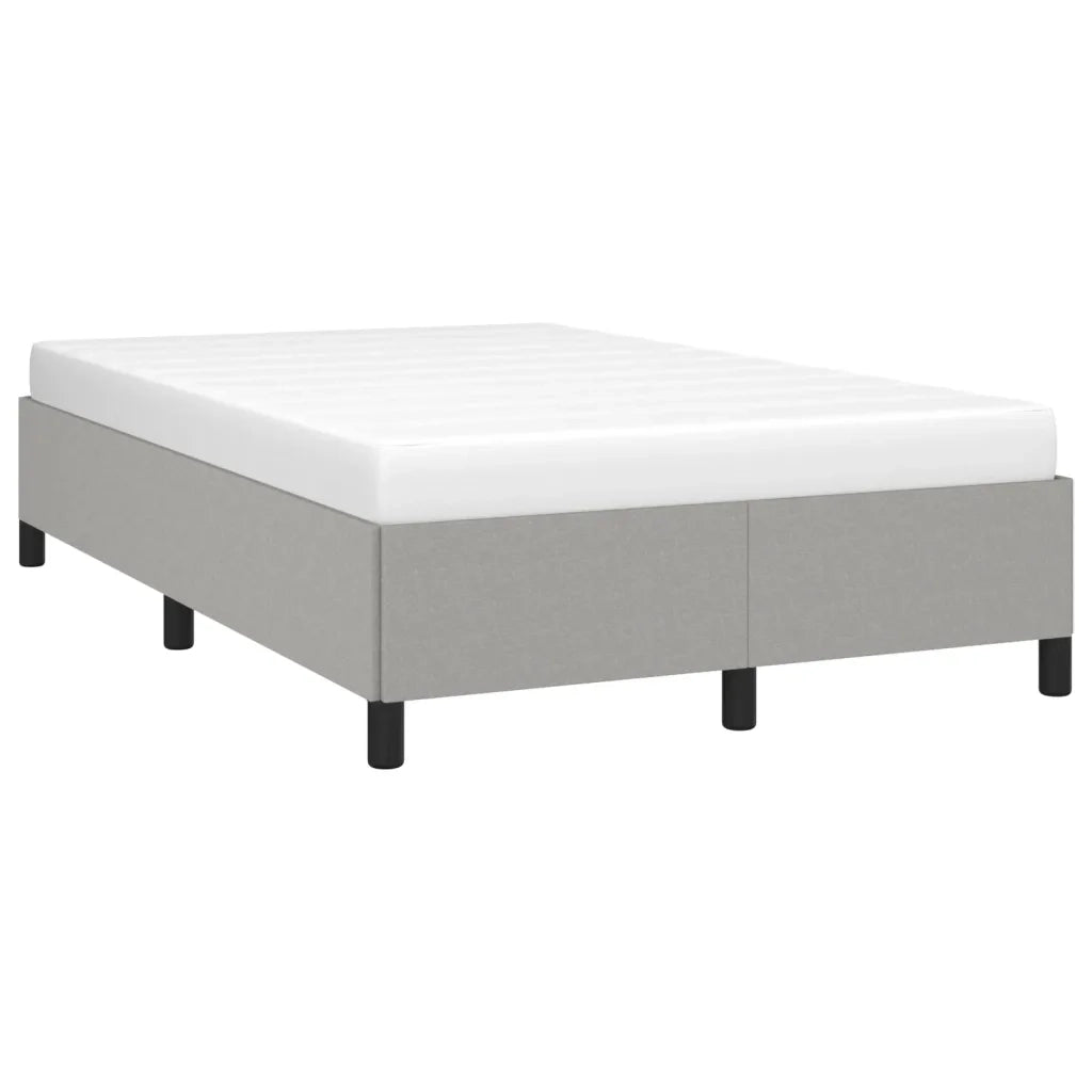 Giroletto senza Materasso Grigio Chiaro 120x200 cm Tessuto 347050