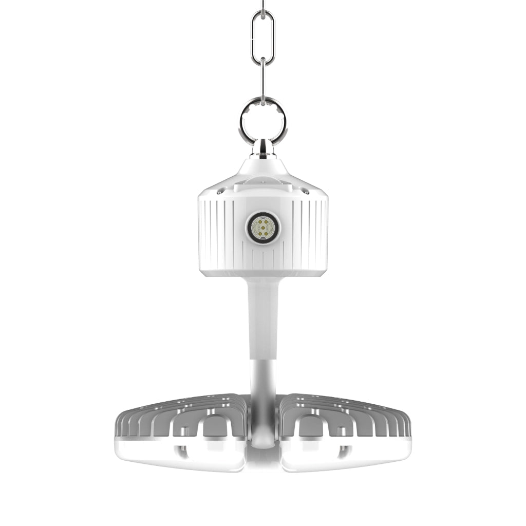 Alcapower Proiettore LED UFO High-Bay 80W Wi-Fi Smart CCT Regolabile 10000lm 120° IP65 - Soluzione illuminotecnica professionale ad alte prestazioni