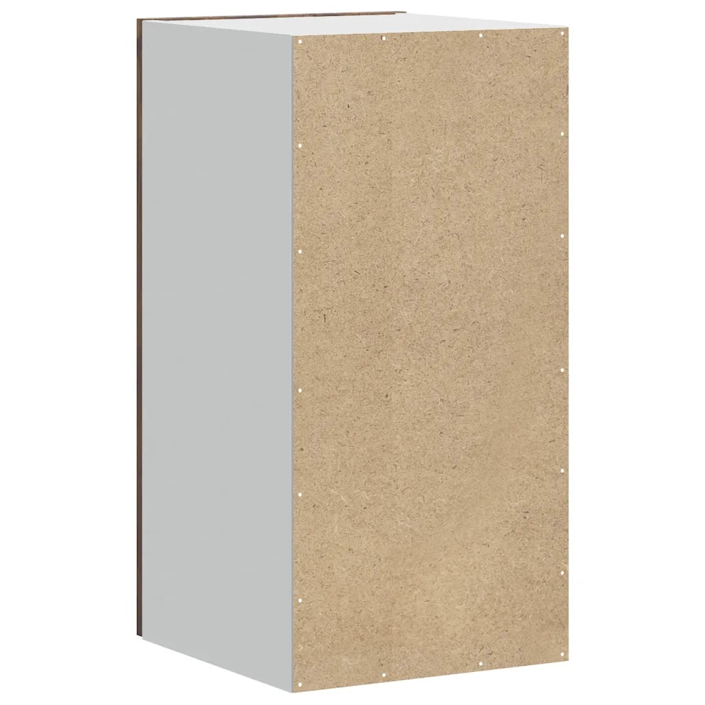Mobiletto da cucina pratico e funzionale 30 x 31 x 60 cm stile moderno legno composito finitura rovere affumicato 02_0050327