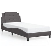 Letto singolo | Letto per adulti | Giroletto senza Materasso Zadar Crema 80x200 cm in Similpelle