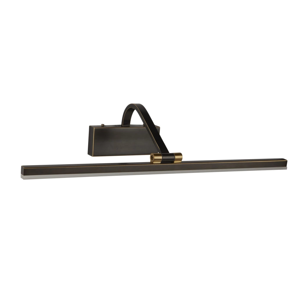 Applique Moderna Bilbao Acciaio Nero Policarbonato Oro Led 14W 3000K