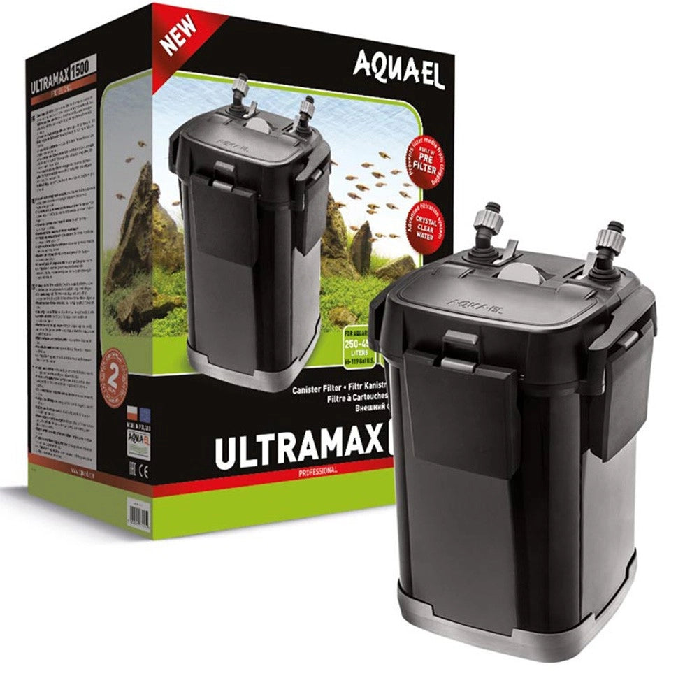 Aquael Ultramax - filtro esterno con prefiltro incorporato Modello: 1500