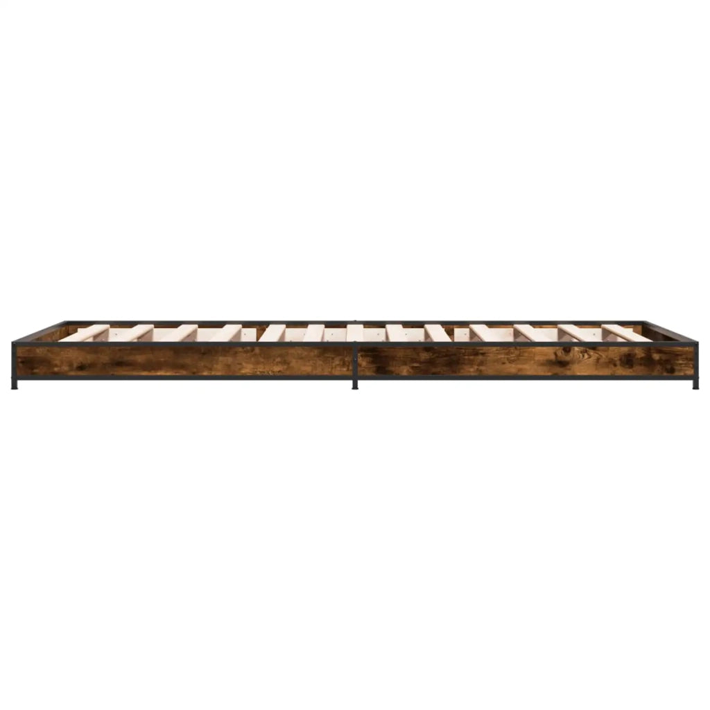 Struttura del letto Rovere Fumo 80 x 200 cm 8009144