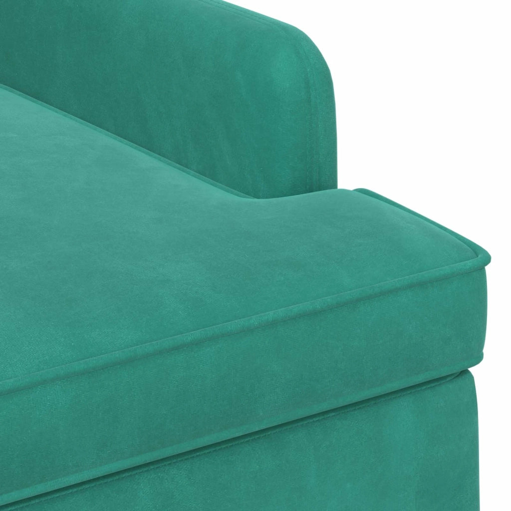 Loveseat con bottoni imbottiti Turchese 111 x 65 x 79 cm 42041853