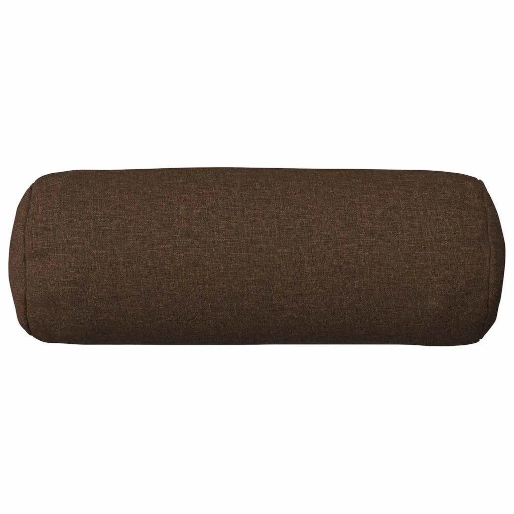 Federa 2 pz HEERLEN Marrone Ø 15 x 40 cm Tessuto 923165