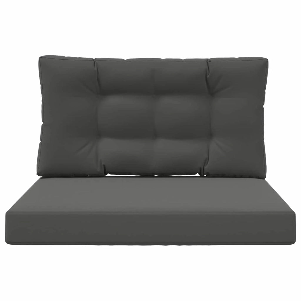 Cuscino per divano da esterno 2 pcs Antracite Poliestere