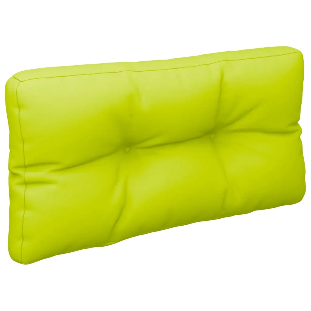 Cuscini per Divani in Pallet 2 pz Verde Intenso in Tessuto 360700
