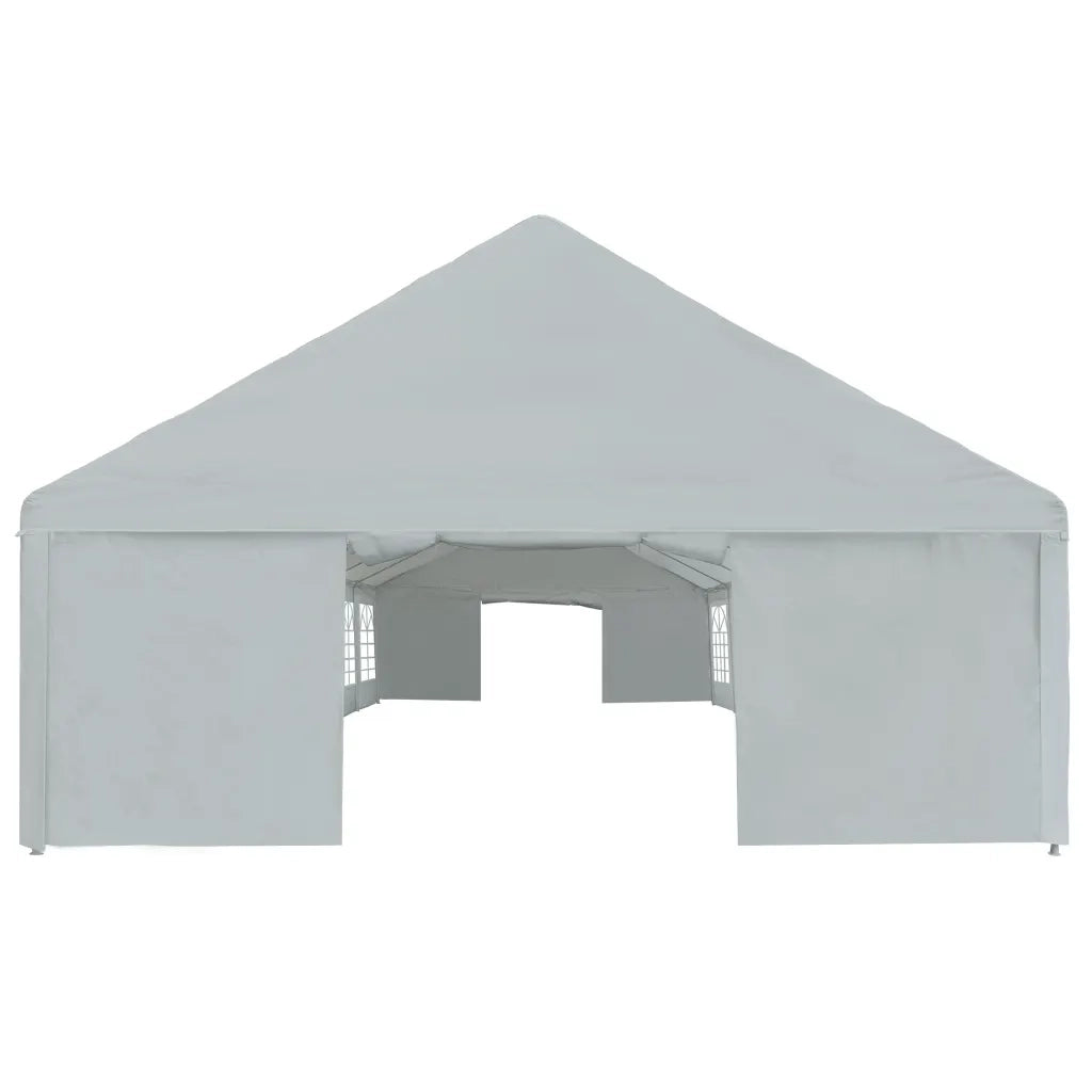 Tendone per Feste in PE 6x12 m Grigio  cod mxl 56557