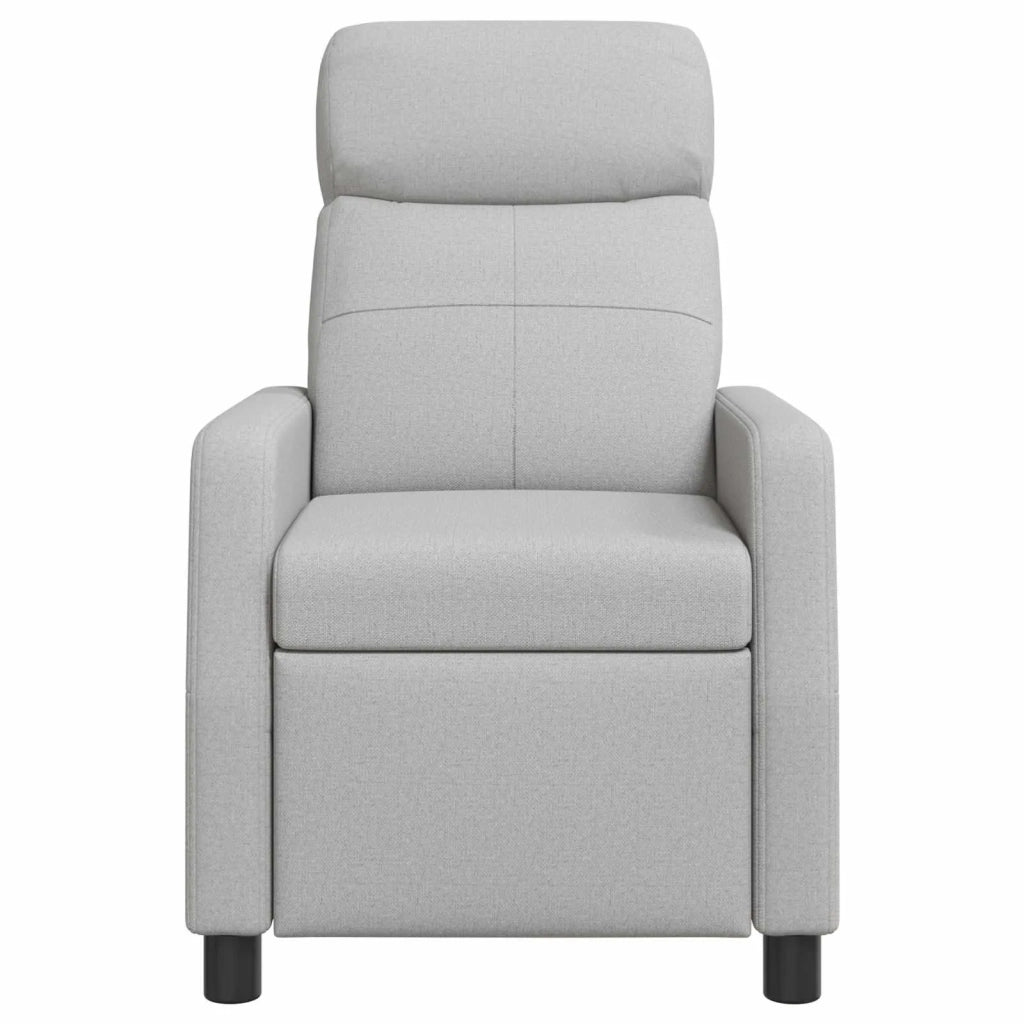 Divano Sedia-Poltrona Massaggiante Grigio Nuvola Tessuto 953884