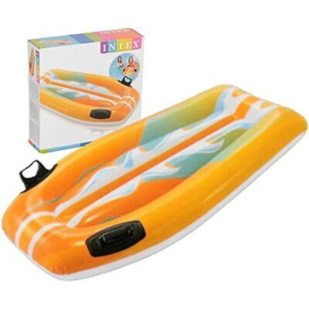Trade Shop - Tavola Nuoto Surf Gonfiabile Con Maniglie 112x62cm Mare Fantasie Assortite 58165 -