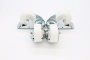 Wheels set for Table Steamer - 2 with brackes - 4.3 Inch / 11 cm