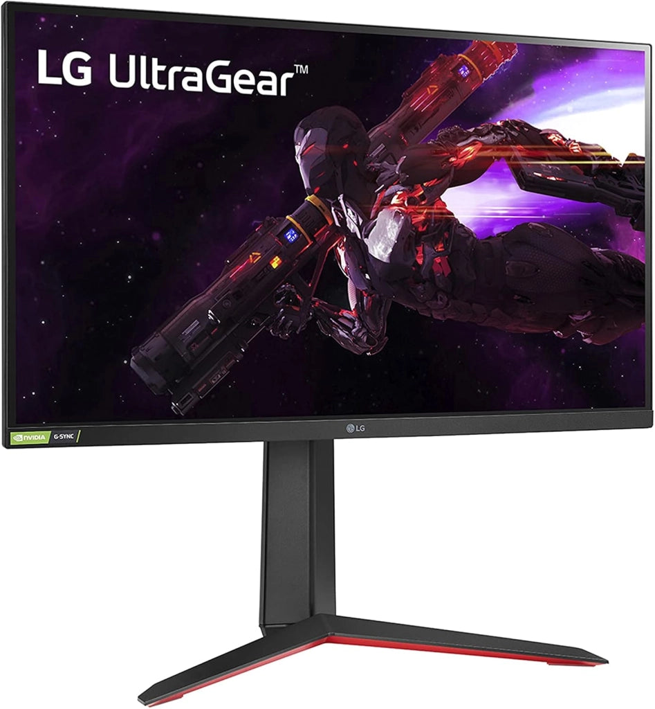 LG 27GP850P UltraGear Gaming Monitor 27" QHD NanoIPS HDR 400, 2560x1440, 1ms, G-Sync Compatible, AMD FreeSync Premium Pro 180Hz, HDMI 2.0 (HDCP 2.2), Display Port 1.4, USB 3.0, AUX, Flicker Safe, Nero