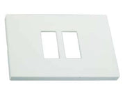 PLACCA 2 POSTI RAVVICINATI VENUS- - mm.115x80h. - (1867.2F.B.) - 20 pezzi MARLANVIL