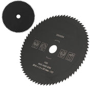 Lama circolare - Taglio rapido e liscio - 85 mm - 72 Denti - Per legno e metallo - Modello compattibile