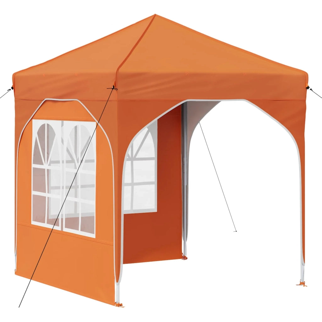 Tenda per feste a pop-up 192 x 192 x 245 cm Arancione 42019833