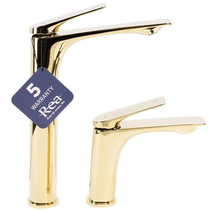 Rubinetto Da Bagno Rea Avalon Gold High
